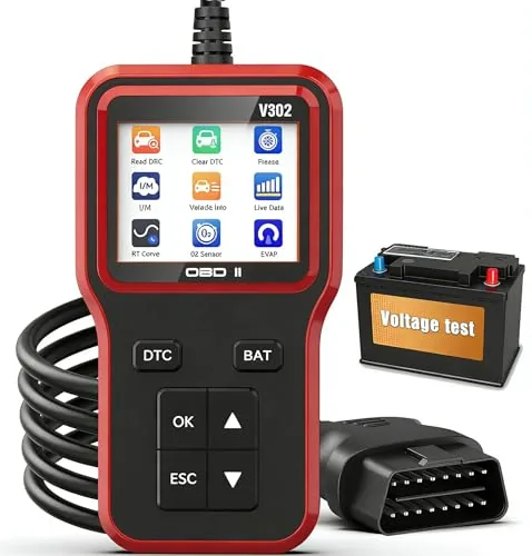 HipEpic OBD2 Scanner with Battery Tester, $17
