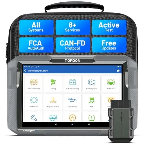 TOPDON AD900 Lite Bidirectional OBD2 Scanner 8-inch