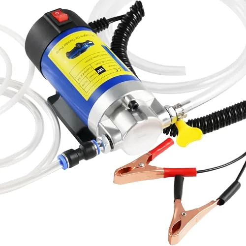 FAITIO 12V 100W Oil Extractor Pump, Pure Copper Motor