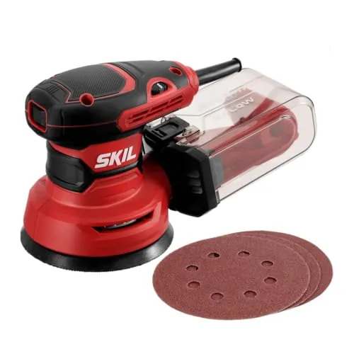 SKIL SR211601 5-Inch Random Orbital Sander with Cyclonic Dust Box