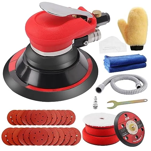 ZFE Dual-Action Pneumatic Sander 5in & 6in Kit