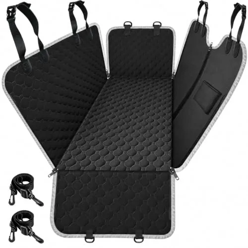 Mancro Dog Car Seat Cover Waterproof Hammock 54x55in