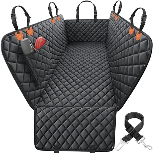 URPOWER Dog Car Seat Cover Hammock with Side Flaps