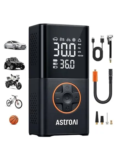 AstroAI L7 150PSI Cordless Tire Inflator with TrueGauge