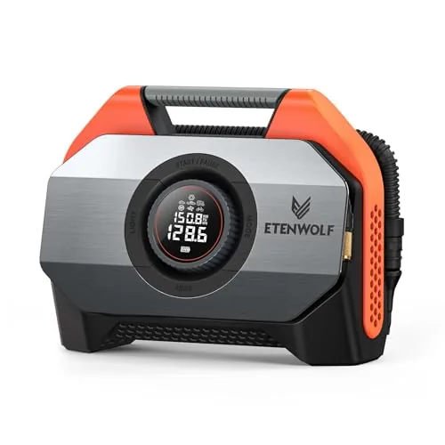 ETENWOLF Vortex S6 Cordless Tire Inflator 19200mAh