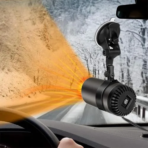 GDBadais 12V 150W Portable Car Heater and Fan