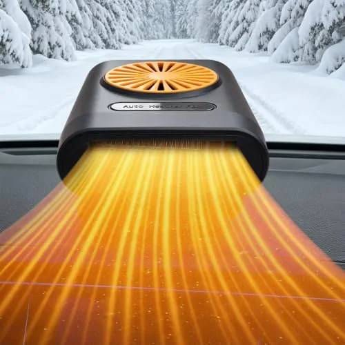 Xximuim 12V 200W Portable Car Heater and Defroster