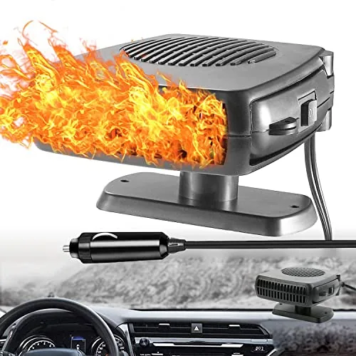 Xximuim 12V 200W Portable Car Heater and Fan