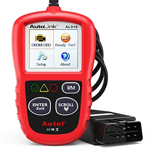 Autel AL319 OBD2 Scanner with One-Click I/M Readiness