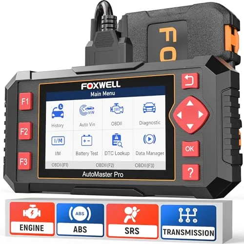 FOXWELL NT604 Elite ABS SRS Transmission OBD2 Scanner