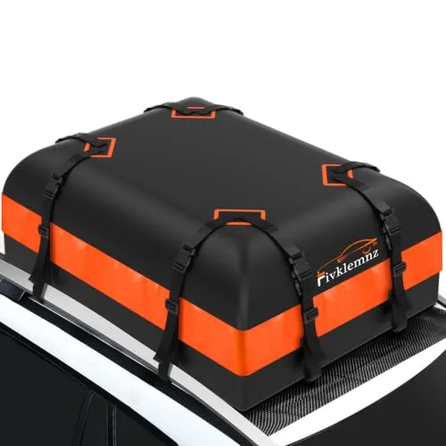 FIVKLEMNZ Rooftop Cargo Bag 15 cu ft Rack-Free
