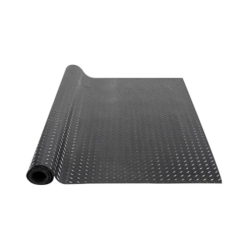 VEVOR 3mm SBR Rubber Garage Floor Mat 4x6 ft