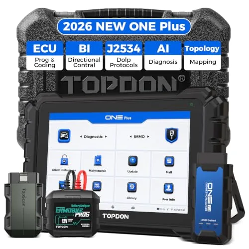 TOPDON ONE Plus OBD2 Scanner with ECU Programming