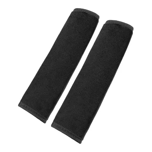 Qvzsof Car Seat Shoulder Strap Pads 3.4in 2-Pack