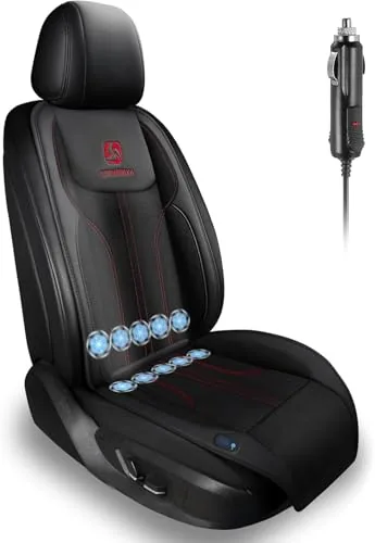 COTHERIXA 10-Fan Cooling Car Seat Cushion 12V/24V