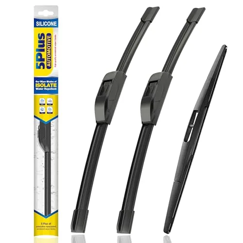 5 PLUS Silicone Wiper Blades Subaru Outback/Forester 3-Pack