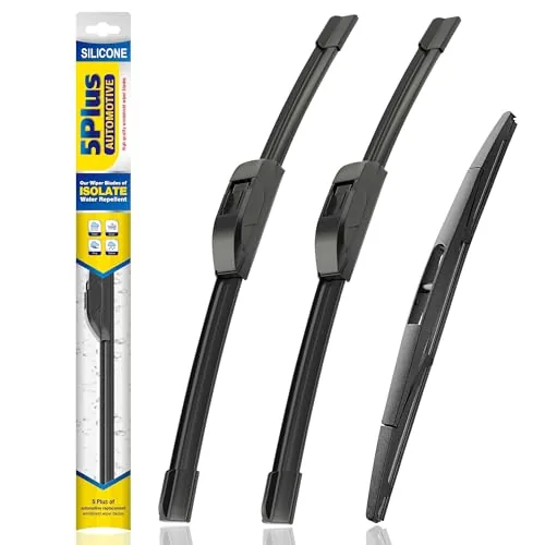 5 PLUS Silicone Wiper Blades Honda Odyssey 3-Pack
