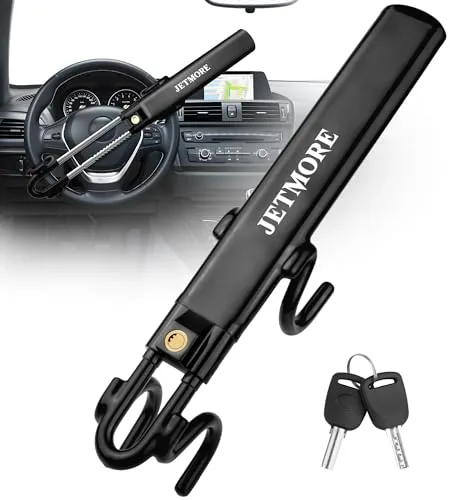 Jetmore Steering Wheel Lock Heavy Duty Adjustable