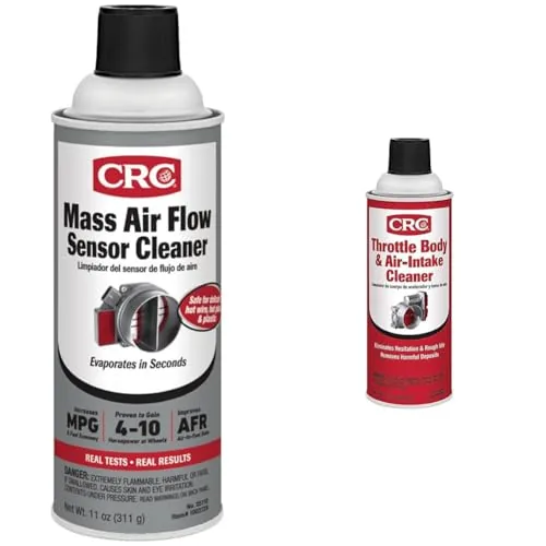 CRC MAF Sensor & Throttle Body Cleaner Bundle 23oz