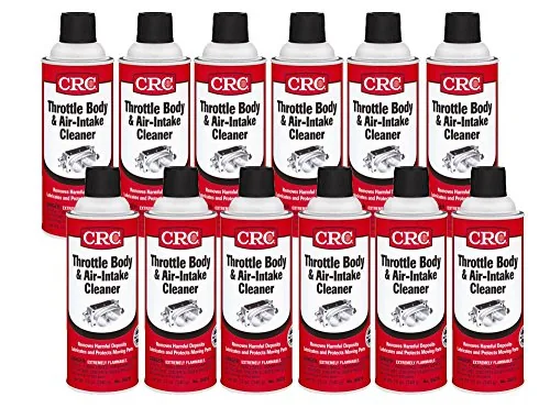CRC Throttle Body & Air Intake Cleaner 12-Pack