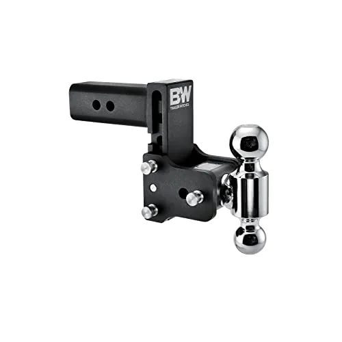 B&W Tow & Stow 2.5" Receiver Dual Ball Hitch 5" Drop