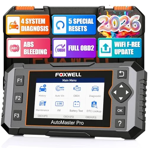 FOXWELL NT614 Elite OBD2 Scanner with 5 Resets