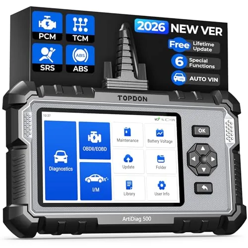 TOPDON ArtiDiag500 OBD2 Scanner with 4-System Diagnostics