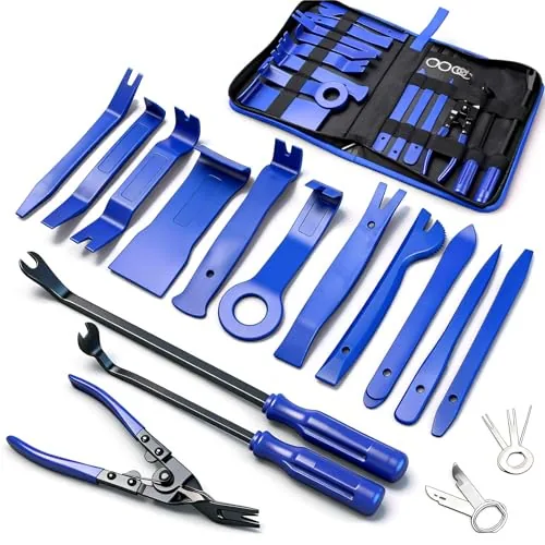 Poraxy 19-Piece Auto Trim Removal Kit with Storage Bag