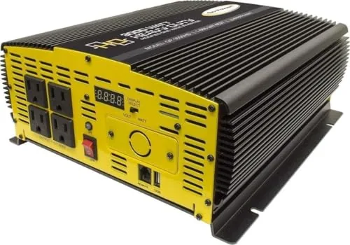 Go Power 3000W Modified Sine Wave Inverter 4-Outlet