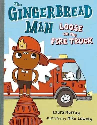 Putnam Gingerbread Man Loose on the Fire Truck