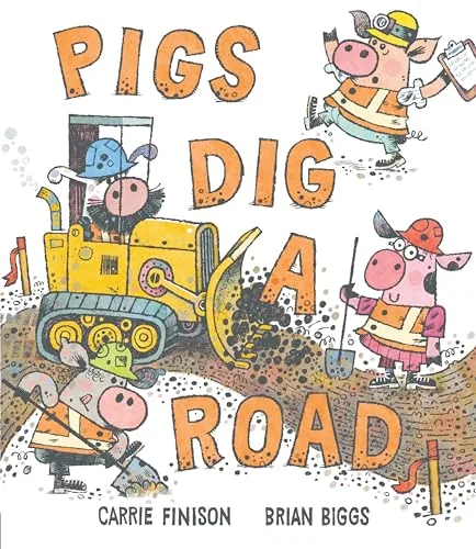 Putnam Pigs Dig a Road Picture Book