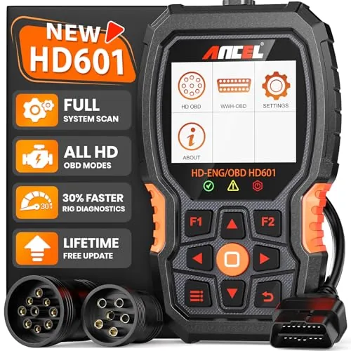 ANCEL HD601 2-in-1 Heavy Duty Truck Scanner