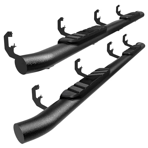 Tyger Auto 3.5in Oval Nerf Bars Crew Cab Steel