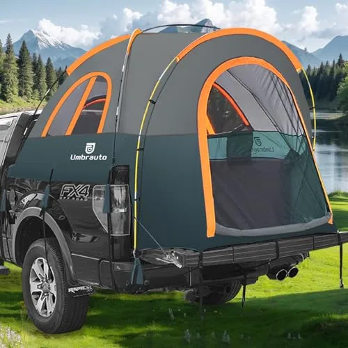 Umbrauto Truck Bed Tent 5.5-6ft PU3000 Waterproof
