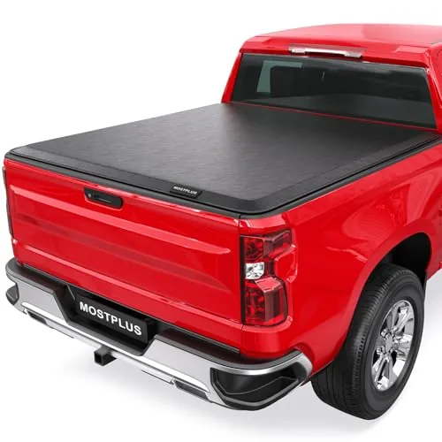 MOSTPLUS Roll-Up Vinyl Tonneau Cover 6.5/6.6 ft Bed