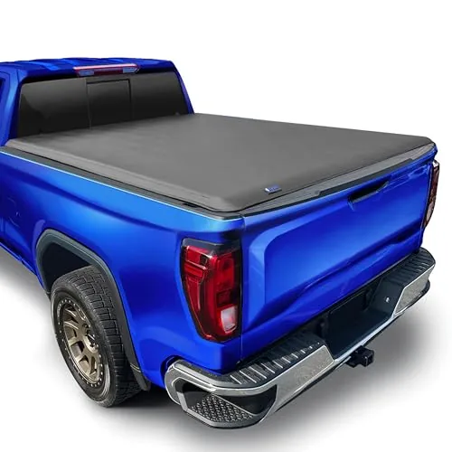 Tyger Auto T1 Soft Roll-Up Tonneau Cover 5'10" Bed