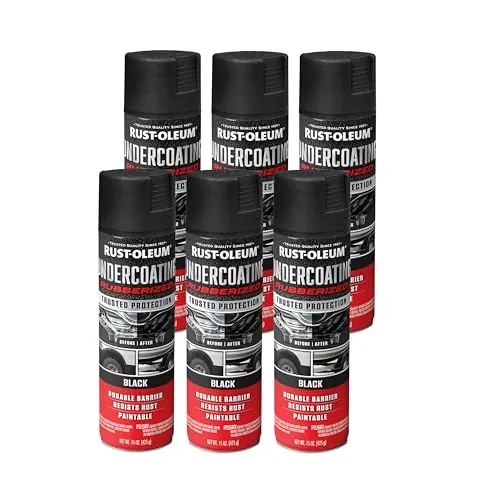 Rust-Oleum Rubberized Undercoating Spray Anti-Corrosion Black