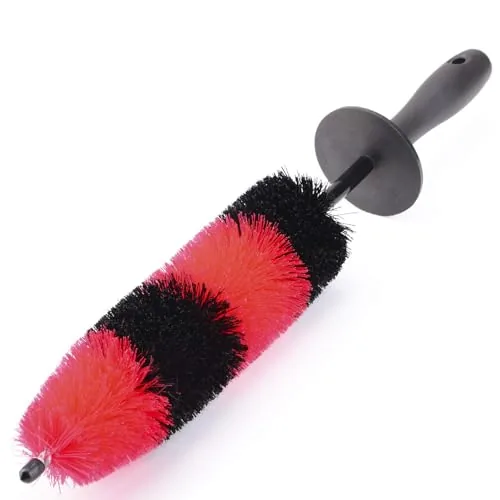 Fitosy Wheel Rim Brush 17-Inch Soft Bristle Spoke Cleaner