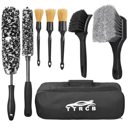 TTRCB 8-Piece Wheel and Tire Brush Kit