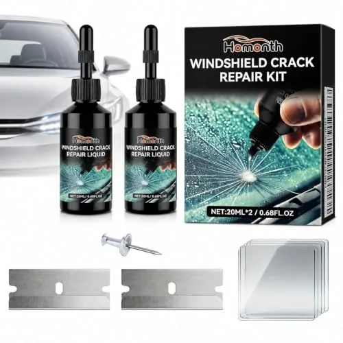Bighero 2-Pack Nano Resin Windshield Chip Repair Kit