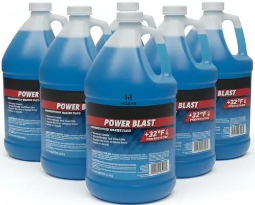 HOANK Power Blast Windshield Washer Fluid 6-Gal Bulk