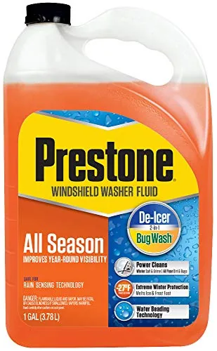 Prestone AS658 All Season De-Icer + Bugwash Fluid