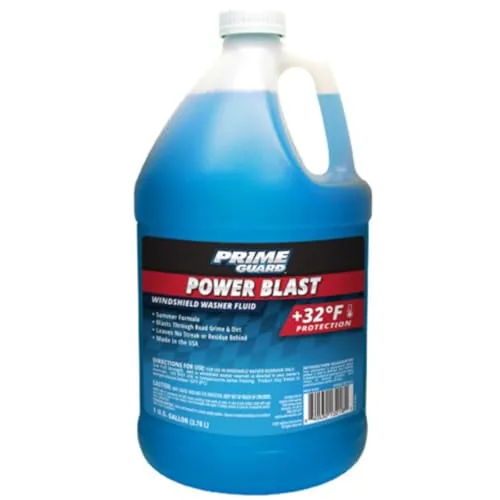 Prime Guard Power Blast Blue Washer Fluid 1 Gal