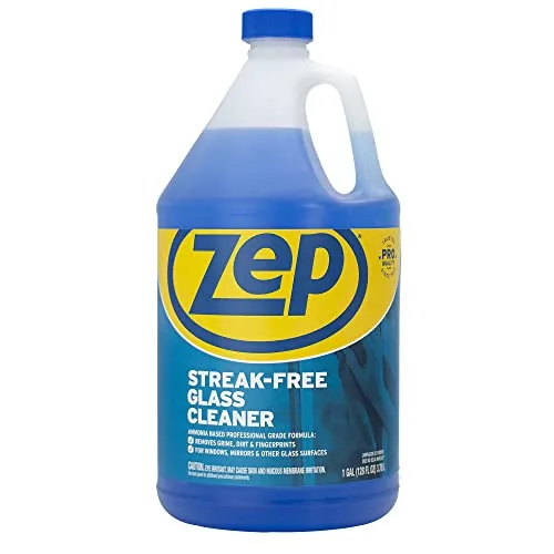Zep Streak-Free Glass Cleaner 128 oz Gallon