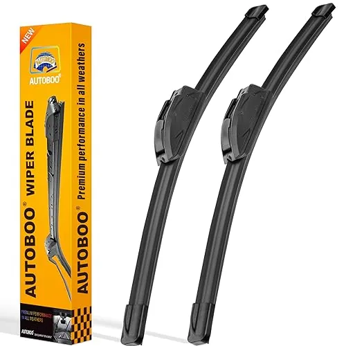 AUTOBOO 26"+16" Bracketless Wiper Blades 2-Pack